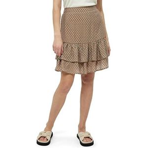 Peppercorn Dames Nadialine rok, hoek blauw print, 10, Print hoek blauw, 36