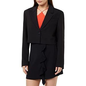 JACK & JONES Jjxx Jxmary Cropped Sn Blazer voor dames, zwart, L