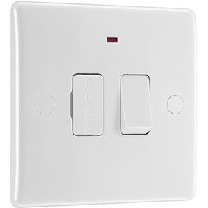 Masterplug Nexus 852 13 A Moulded Switched Fused Connection Unit with Neon by Masterplug