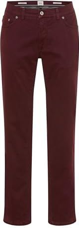 Brax Heren  Style COOPER TT RED WINE, donkerrood, maat 30/30