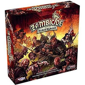 Asmodee | CMON | Zombicide: Black Plague | Basisspel | Kennersspel | Dungeon Crawler | 1-6 spelers | Vanaf 14+ jaar | 60+ minuten | Duits