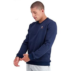 Le Coq Sportif Uniseks sweatshirt, Blauw, XS