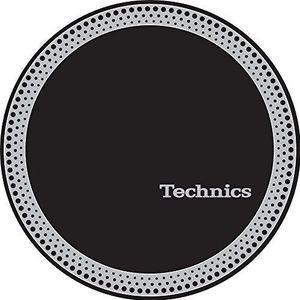 Technics 60666 Strobe 3 Slipmat, zilver/zwart