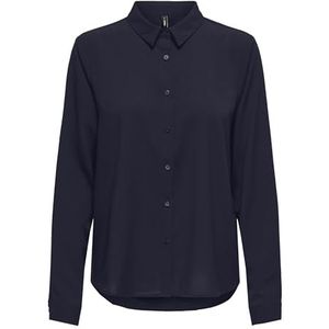 Onlnova Life Elite L/S Lynne Shirt SOLID, night sky, M
