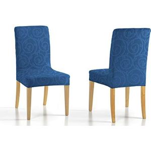 Martina Home Overtrek voor rugleuning, blauw, 2