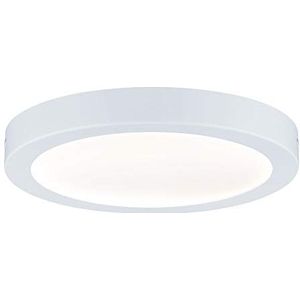 Paulmann 70899 LED-paneel Abia rond incl. 1x22 watt plafondlamp wit mat plafondlamp kunststof woonkamerlamp 2700 K
