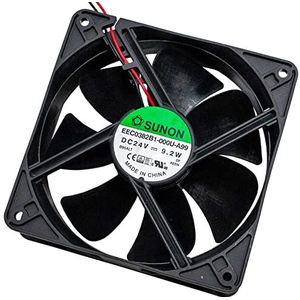 Ventilator 24V DC 9,6W 120x120x38mm 234,4m³/h 3100U/min 234,4m³/h Sunon EEC0382B1-A99