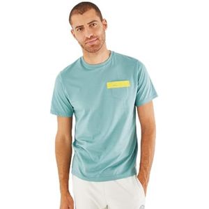 Mexx Heren T-shirt, donkermint, M