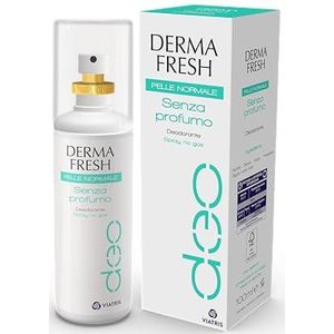 Dermafresh Normale huid zonder geur deodorant spray vrij van geur en gas - 100 ml