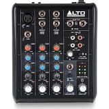 Alto TrueMix 500-5-in audiomixer met XLR-microfooningang en USB-audio-interface voor podcasting, live optredens, streaming, opname, DJ - Mac en pc