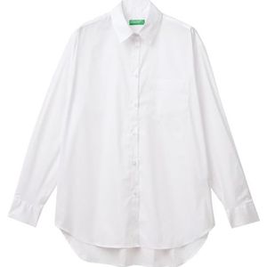 United Colors of Benetton Overhem, Wit, XS
