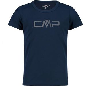 CMP Uniseks T-shirt voor kinderen en jongens, blauw-grijs, 104