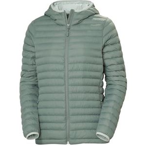 Helly Hansen Geïsoleerde Sirdal jas met capuchon voor, 485 GRIJZE CACTUS, S
