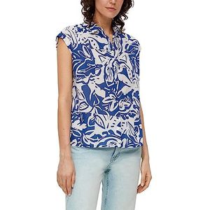 s.Oliver Blouse korte mouwen, Blau, 44