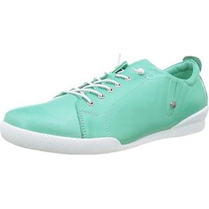 Andrea Conti Dames 0345724 Sneakers, smaragd, 38 EU