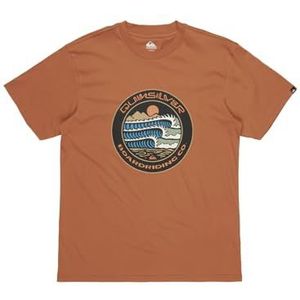 Quiksilver Ev Three Seas SS T-shirt voor heren, Bran, S