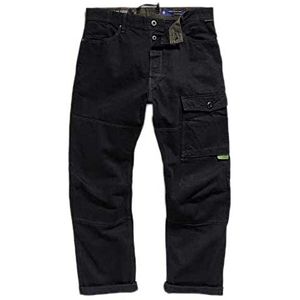 G-STAR RAW Men's Bearing 3D Cargo Pants, Black (Pitch Black D182-A810), 35W / 32L