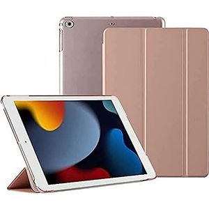 iPad Mini Case voor iPad 8.3 inch Smart Case, iPad mini6, slanke lederen hoes, opvouwbaar, automatische wekker/slaapfunctie, roze