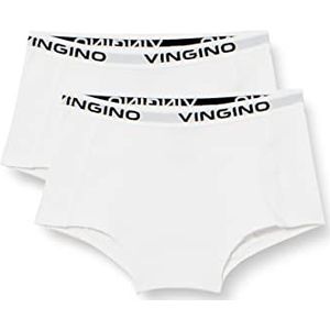 Vingino Hipster Panties voor meisjes, echt wit, 4 Jaren