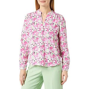 SELECTED FEMME Dames Slfmivi Ls AOP Top B Noos blouse, Zwart/Aop: aop, 38