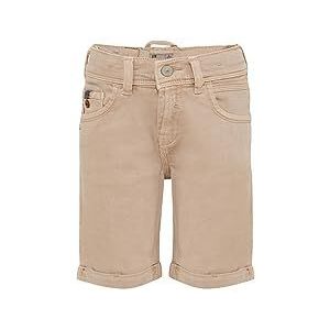 LTB Jeans Lance B jeansshort voor jongens, Beige Clay Wash 53728, 4 Jaren