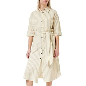 Peppercorn Heddie Shirt Jurk | Beige Jurken Voor Vrouwen UK | Lente Dames Jurken | Maat S