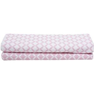 Motherhood Inslag- en hydrofieldoeken van katoenflanel mousseline, premium, 2 stuks, 80 x 120 cm, roze Classics 2017