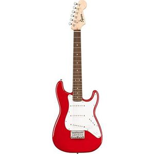 Fender Squier Elektrische Mini Stratocaster Gitaar in Dakota Red - De Ideale Beginners Gitaar.