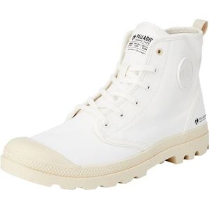 Palladium Pampa Hi Zip Organic Sneakers, uniseks, Star White, 47 EU