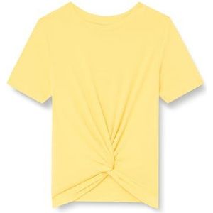 NAME IT Nkfbilille Ss Slim Top T-shirt voor meisjes, Yarrow., 122/128 cm