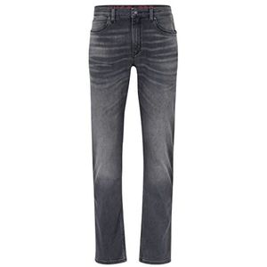 HUGO Heren 708 Jeans Broeken, Donkergrijs 27, 3530, Dark Grey27, 35W x 30L