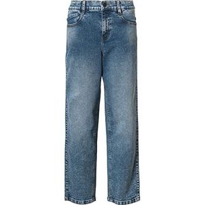 s.Oliver Jongens Relaxed: Jeans in used look, blauw, 134 cm