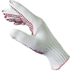 SEIZ 211503-018#11/12 Profi Grip gebreide handschoen, polyamide/katoen, 2 XL/maat 11/12, wit (pak van 10)