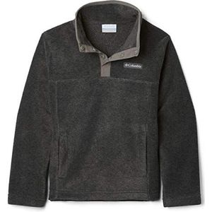 Columbia Kid's Steens MTN 1/4 Snap Fleece Pull-Over Outerwear Charcoal Heather XX-Small