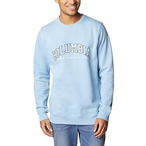 Columbia herenfleece met ronde hals, M Columbia-logo