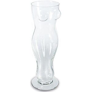 Drinkglas, vrouwentorso I, voor ca. 500 ml