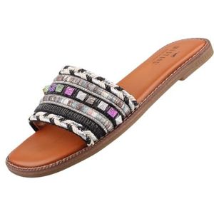 MUSTANG Damessandalen 1519-703, zwart, 36 EU