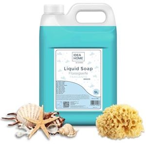 IDEA HOME FRAGANTE Vloeibare Handzeep 5L – Crèmezeep, Voedend, Hydraterend, Geschikt voor Alle Huidtypes – Ideaal voor Dispensers, Breeze