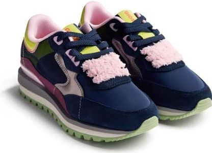 Gioseppo - Forada - Sneakers - Suède en Nylon - Lichtgewicht - Platform Hoogte 3.2 cm