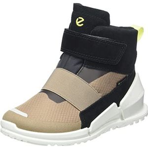 ECCO Biom K1 enkellaars voor jongens, Taupe Black, 27 EU