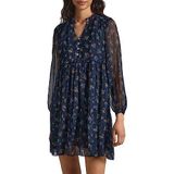 Pepe Jeans Ikaia Babydoll-jurk voor dames, Veelkleurig (Multi), XL