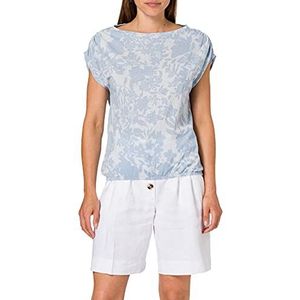 s.Oliver T-shirt voor dames, Blauwe mist Aop, 40