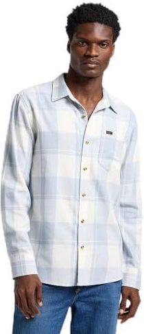 Lee Mercantile herenshirt, ecru concrete, L