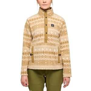 Haglöfs 606557_5OR braambes Mid Lang Bovendeel Dames Zand/Cinnamon Brown Maat M