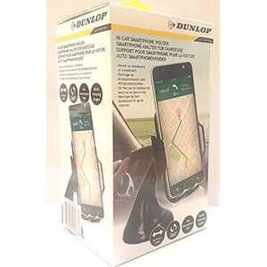 Dunlop - Smartphonehouder met Zuignap - Universele Maat 60-93 mm - Zwart