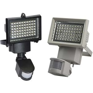 EZSolar Wandlamp op zonne-energie, 750 lumen, 60 leds, detector