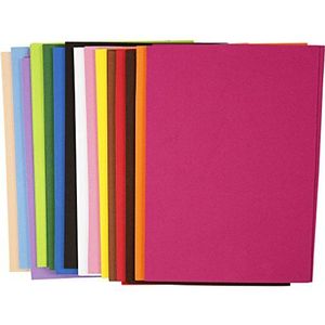 Creativ 79018 EVA Foam Sheets A4 (21x30cm dikte 2mm, 30 assorti)