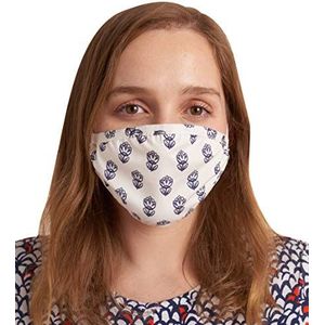 Hatley Uniseks dubbellaags gezichtsmasker met oor, elastische modieuze sjaal, Little Flowers, 1 stück (1er Pack)
