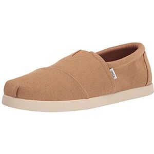 TOMS Heren Alpargata gerecycled katoenen canvas loafer, Doe gewassen, 43 EU