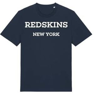 REDSKINS Marineblauw T-shirt voor heren, XXL, casual, Blauw, XXL